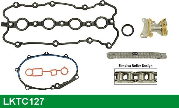 LUCAS LKTC127 - Комплект цепи привода распредвала avtokuzovplus.com.ua