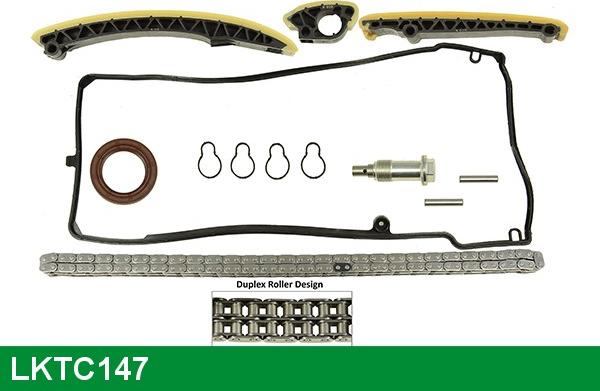 LUCAS LKTC147 - Комплект цепи привода распредвала avtokuzovplus.com.ua