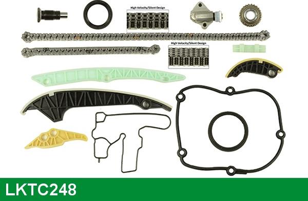 LUCAS LKTC248 - Комплект цепи привода распредвала avtokuzovplus.com.ua