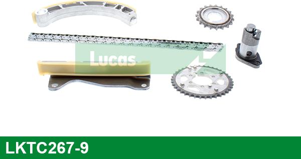 LUCAS LKTC267-9 - Комплект ланцюга приводу распредвала autocars.com.ua