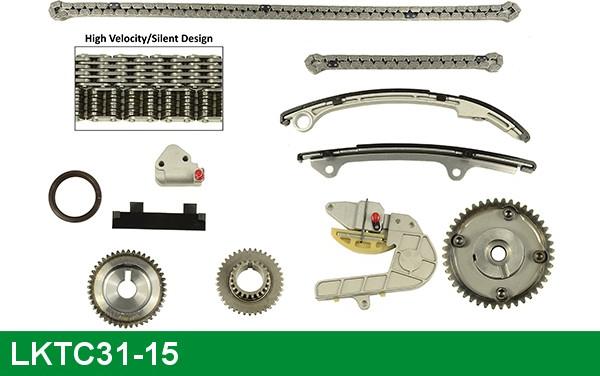 LUCAS LKTC31-15 - Комплект цепи привода распредвала autodnr.net