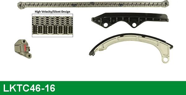 LUCAS LKTC46-16 - Комплект ланцюга приводу распредвала autocars.com.ua