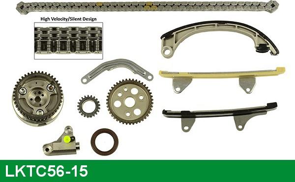 LUCAS LKTC56-15 - Комплект цепи привода распредвала avtokuzovplus.com.ua