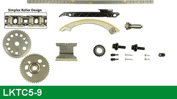 LUCAS LKTC5-9 - Комплект цепи привода распредвала avtokuzovplus.com.ua