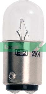 LUCAS LLB250 - Лампа розжарювання, гальмо / габаритний вогонь autocars.com.ua