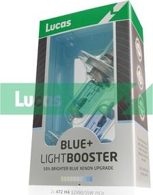 LUCAS LLX472BL50X2 - Лампа розжарювання, основна фара autocars.com.ua