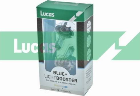LUCAS LLX477BL50X2 - Лампа розжарювання, фара дальнього світла autocars.com.ua