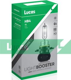 LUCAS LLX9006XLPX2 - Лампа розжарювання, фара дальнього світла autocars.com.ua