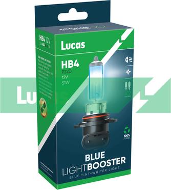 LUCAS LLXHB4BLUETR - Лампа розжарювання, фара дальнього світла autocars.com.ua