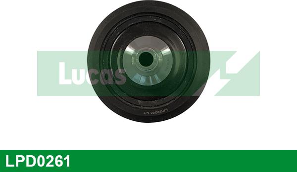 LUCAS LPD0261 - Ремінний шків, колінчастий вал autocars.com.ua