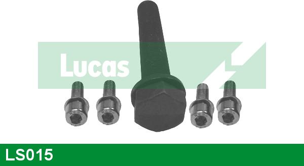 LUCAS LS015 - Комплект болтів, ремінний шків - колінчастий вал autocars.com.ua