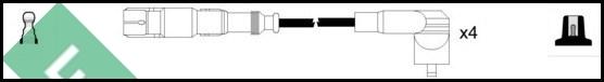 LUCAS LUC4517 - Комплект проводів запалювання autocars.com.ua