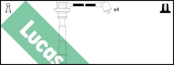 LUCAS LUC4327 - Комплект проводів запалювання autocars.com.ua