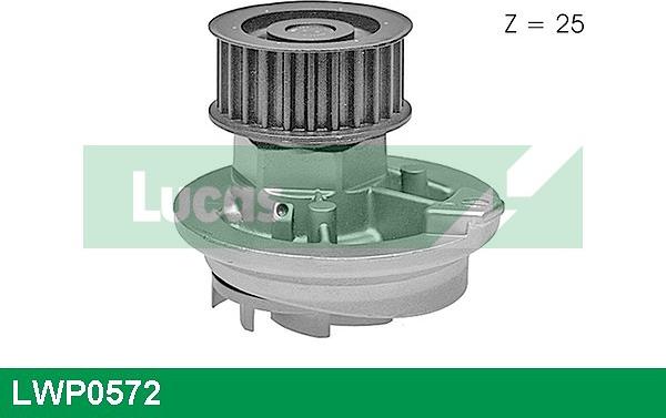 LUCAS LWP0572 - Водяний насос autocars.com.ua