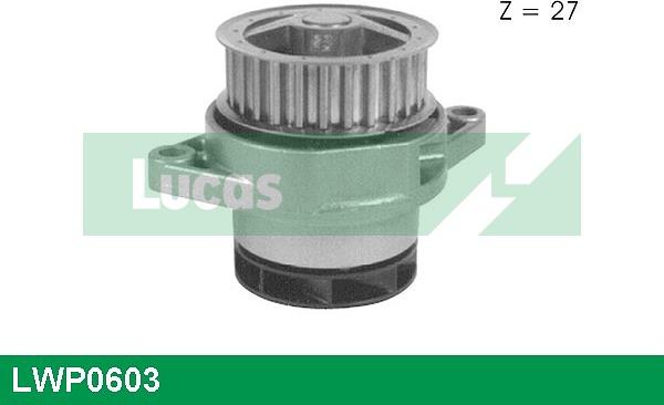 LUCAS LWP0603 - Водяний насос autocars.com.ua