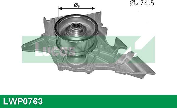 LUCAS LWP0763 - Водяний насос autocars.com.ua