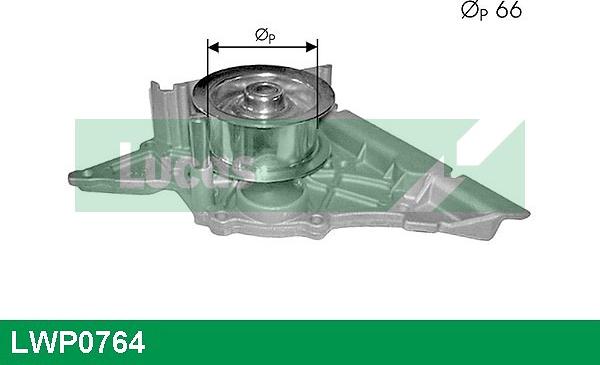 LUCAS LWP0764 - Водяной насос avtokuzovplus.com.ua