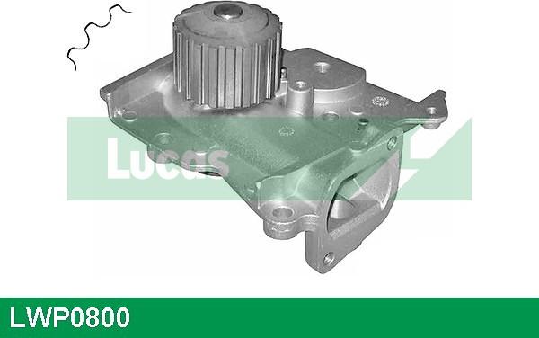 LUCAS LWP0800 - Водяний насос autocars.com.ua