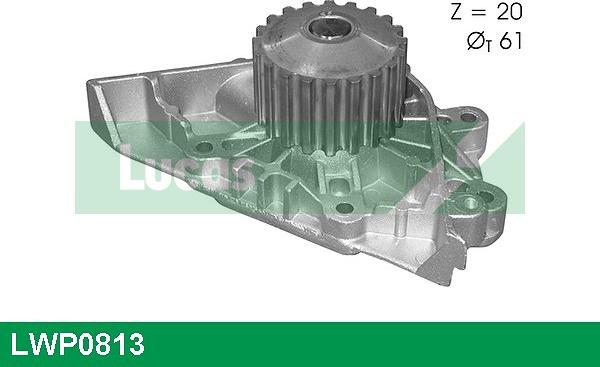 LUCAS LWP0813 - Водяной насос avtokuzovplus.com.ua