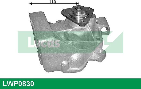 LUCAS LWP0830 - Водяной насос avtokuzovplus.com.ua