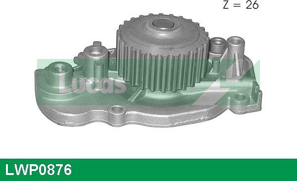 LUCAS LWP0876 - Водяной насос avtokuzovplus.com.ua