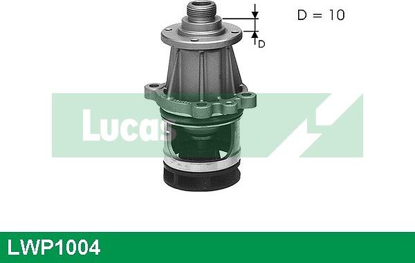 LUCAS LWP1004 - Водяной насос avtokuzovplus.com.ua