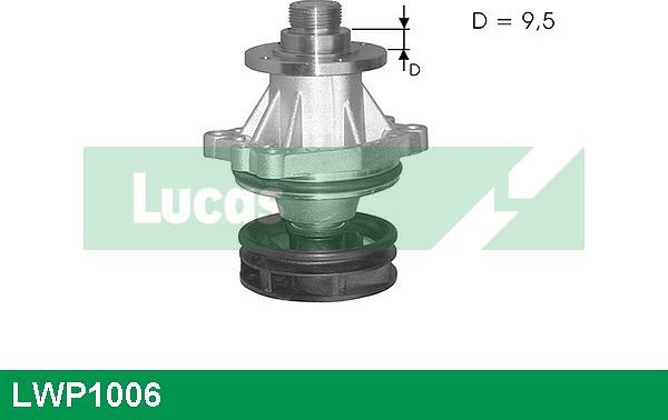 LUCAS LWP1006 - Водяной насос avtokuzovplus.com.ua