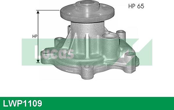 LUCAS LWP1109 - Водяний насос autocars.com.ua