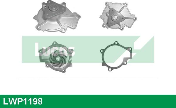 LUCAS LWP1198 - Водяной насос avtokuzovplus.com.ua