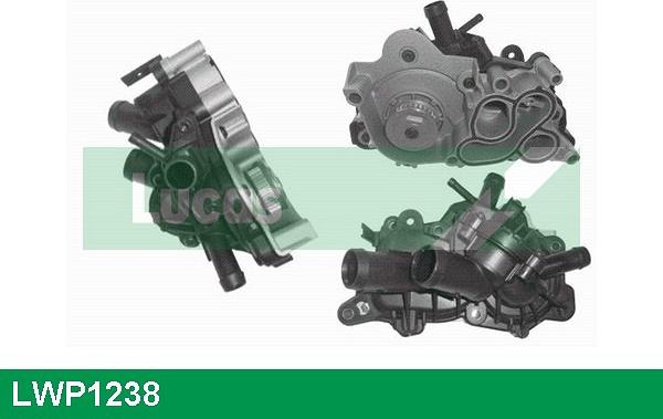 LUCAS LWP1238 - Водяний насос autocars.com.ua