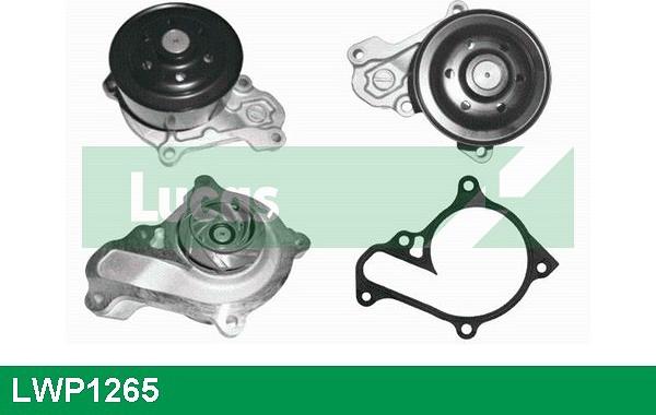 LUCAS LWP1265 - Водяний насос autocars.com.ua