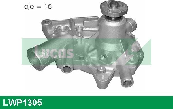 LUCAS LWP1305 - Водяний насос autocars.com.ua