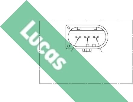 LUCAS SEB1711 - Датчик, положення розподільного валу autocars.com.ua