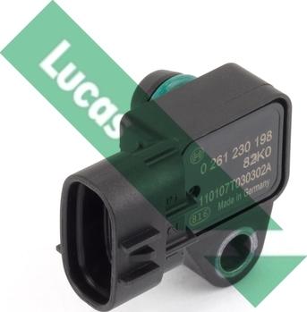 LUCAS SEB7041 - Датчик, тиск у впускний трубі autocars.com.ua