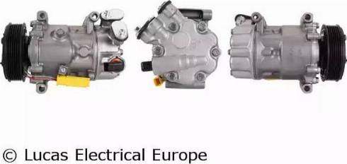 Lucas Electrical ACP01028 - Компресор, кондиціонер autocars.com.ua