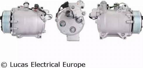 Lucas Electrical ACP01029 - Компресор, кондиціонер autocars.com.ua