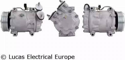 Lucas Electrical ACP01030 - Компресор, кондиціонер autocars.com.ua