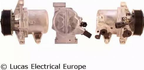 Lucas Electrical ACP01031 - Компресор, кондиціонер autocars.com.ua