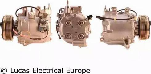 Lucas Electrical ACP01033 - Компресор, кондиціонер autocars.com.ua