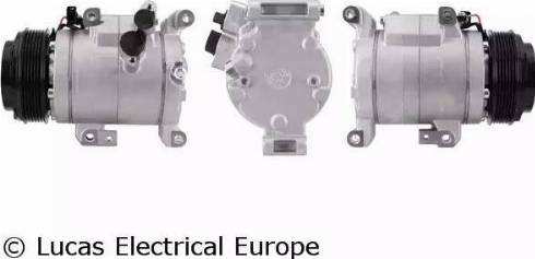 Lucas Electrical ACP01036 - Компресор, кондиціонер autocars.com.ua