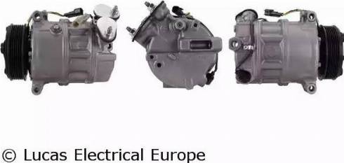 Lucas Electrical ACP01037 - Компресор, кондиціонер autocars.com.ua