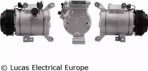 Lucas Electrical ACP01039 - Компресор, кондиціонер autocars.com.ua