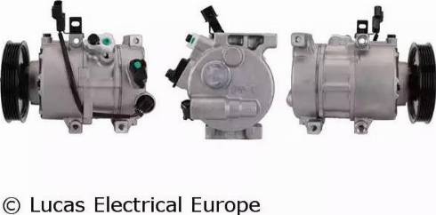 Lucas Electrical ACP01047 - Компресор, кондиціонер autocars.com.ua