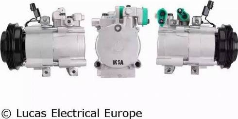 Lucas Electrical ACP01058 - Компресор, кондиціонер autocars.com.ua