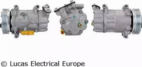 Lucas Electrical ACP01064 - Компресор, кондиціонер autocars.com.ua