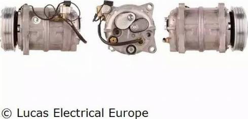 Lucas Electrical ACP105 - Компрессор кондиционера avtokuzovplus.com.ua