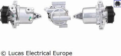 Lucas Electrical ACP1082 - Компресор, кондиціонер autocars.com.ua