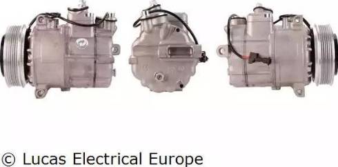 Lucas Electrical ACP117 - Компресор, кондиціонер autocars.com.ua