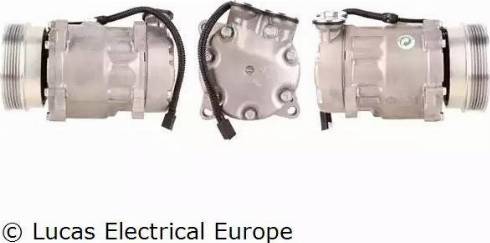 Lucas Electrical ACP133 - Компресор, кондиціонер autocars.com.ua