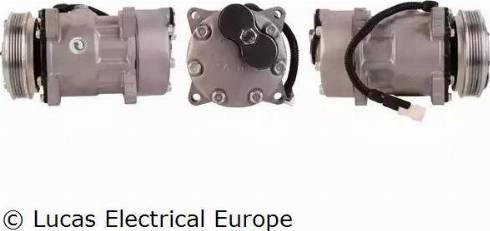 Lucas Electrical ACP141 - Компресор, кондиціонер autocars.com.ua